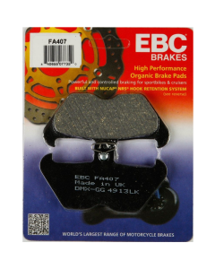 EBC Organic Front Brake Pads - FA407