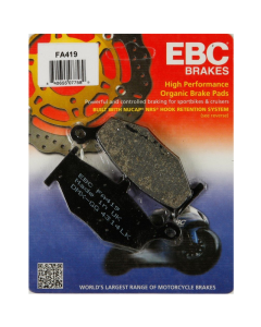 EBC Organic Rear Brake Pads - FA419