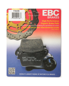 EBC Organic Rear Brake Pads - FA436