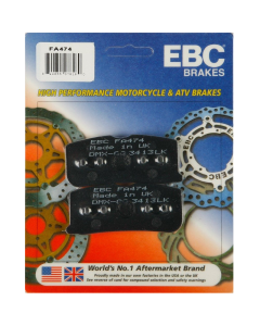 EBC Organic Brake Pads Front - FA474