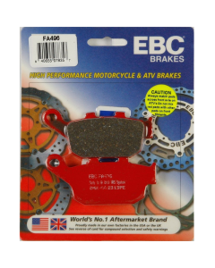 EBC Organic Brake Pads - FA496