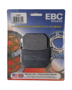EBC Organic Front Brake Pads - FA51
