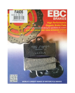 EBC Organic Front Brake Pads - FA606
