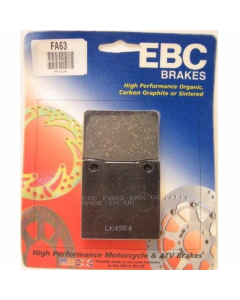 EBC Organic Rear Brake Pads - FA63