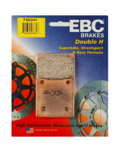 EBC Sintered Double H Rear Brake Pads - FA63HH