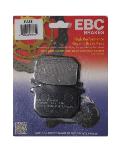 EBC Organic Front Brake Pads - FA65