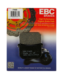 EBC Organic Brake Pads - FA68