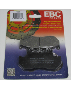 EBC Organic Rear Brake Pads - FA69