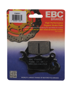 EBC Organic Brake Pads - FA691