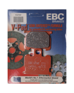 EBC Semi Sintered V Front Brake Pads - FA70V