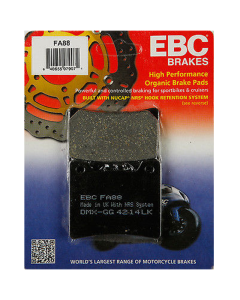 EBC Organic Brake Pads - FA88