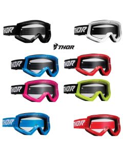 Thor Combat Racer Motocross Offroad ATV Riding Goggles - Pick Color