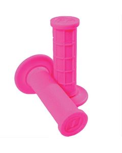 ODI Mini MX 7/8 Half Waffle Pink Grips - H01MMP