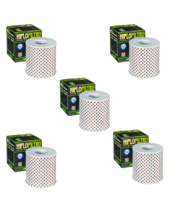Hiflofiltro HF126 Oil Filter 5 Pack Kawasaki KZ 1300, Z 750, KZ 1000 D Z1R