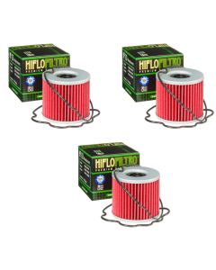 Hiflofiltro HF133 Oil Filter 3 Pack Suzuki GS250, GS400E, GS1000, GS400