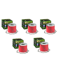 Hiflofiltro HF133 Oil Filter 5 Pack Suzuki GS250, GS400E, GS1000, GS400