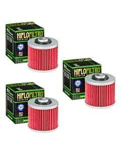 Hiflofiltro Oil Filter 3 Pack HF145 Aprilia Derbi Jawa Keeway MuZ  Sachs Yamaha