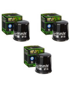 Hiflofiltro HF156 Oil Filter 3 Pack KTM 620 Duke, 640 Adventure, 620 EGS