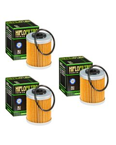 Hiflo Oil Filter 3 Pack Husaberg FC350 FC400 FC550/ KTM 400 450 520 525 EXC - HF157