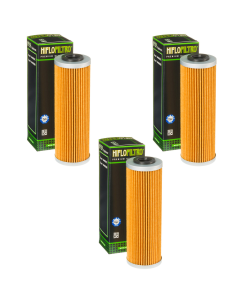 Hiflofiltro HF159 Oil Filter 3 Pack Ducati Panigale 1299S, Panigale 1199 R