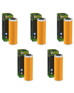 Hiflofiltro HF159 Oil Filter 5 Pack Ducati Panigale 1299S, Panigale 1199 R