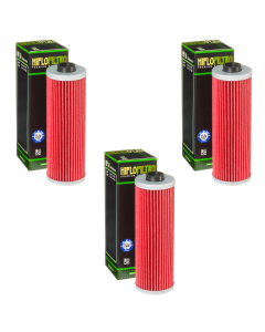 Hiflofiltro HF161 Oil Filter 3 Pack BMW R75, R45 N, R 1000 RS, R 1000 RT, R100