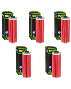 Hiflofiltro HF161 Oil Filter 5 Pack BMW R75, R45 N, R 1000 RS, R 1000 RT, R100