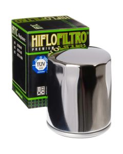 Hiflo Chrome Oil Filter For Harley Twin Cam Models 99-16/ Buell 1200 94-02