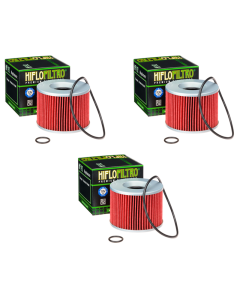 Hiflofiltro HF192 Oil Filter 3 Pack Triumph Speed Triple 900, Trident 750