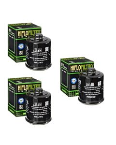 Hiflofiltro HF197 Oil Filter 3 Pack Polaris Phoenix 200 & Sawtooth 200 - HF197