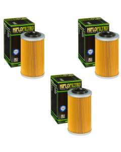 Hiflofiltro HF564 Oil Filter 3 Pack Can-Am Spyder 990 RS Aprilia RST 1000 Futura