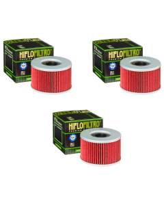 Hiflofiltro HF561 Oil Filter 3 Pack Kymco Venox 250 2002 - 2012