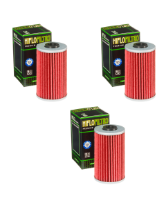 Hiflofiltro HF562 Oil Filter 3 Pack Kymco Grand Dink 125, Venox 125