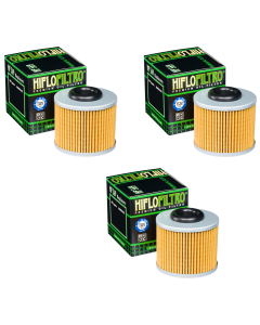 Hiflofiltro HF569 Oil Filter 3 Pack MV Agusta F3 800, F3 675, Brutale 675