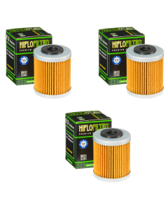 Hiflofiltro HF651 Oil Filter 3 Pack KTM 690 Duke R Husqvarna Enduro 701