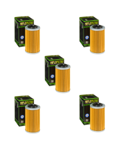 Hiflofiltro HF564 Oil Filter 5 Pack Can-Am Spyder 990 RS Aprilia RST 1000 Futura