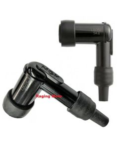 2 NGK Spark Plug Boot Cap Cover Resistor LB05E 90 Degree ATV Motorcycle Snow