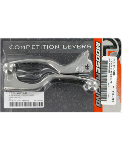 Moose Racing Clutch & Brake Lever Set With Grips Honda CR125 CR250R CR80R