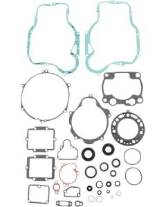 Moose Racing Complete Gasket Kit With Oil Seals Kawasaki KX250 1993-2001