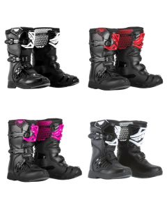 Fly Racing Maverik Youth/Kids MX Motocross Offroad Boots - Pick Size/Color