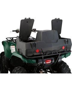 Moose Utility Black ATV Diplomat II Rear Cushioned Seat and Luggage Trunk 