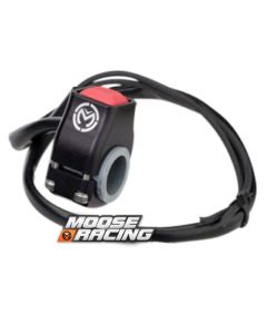Moose Racing Billet Kill Switch Black for Dirt Bike ATV Snowmobile