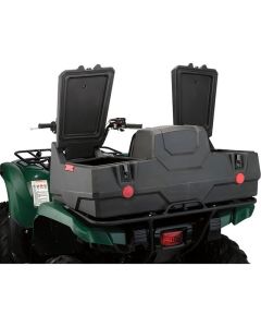 Moose Utility Black ATV Dynasty Rear Cushioned Seat and Luggage Trunk 