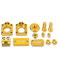 Moose Bling Pack Billet Aluminum Yellow Suzuki RMZ250 2007-2015 & RMZ450 05-2015 - 1231-0904