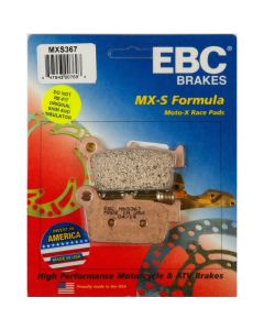 EBC MXS Series Race Sintered Rear Brake Pads - MXS367