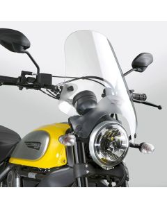 National Cycle Street Shield Clear U-Clamp Mount for 7/8" And 1" handlebars Size