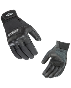 Joe Rocket Prime Leather Textile Street Motorcycle Black Gloves - Pick Size