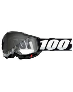 2021 100% Accuri 2 Woods Photochromic Lens MX Motocross Offroad Black Goggles