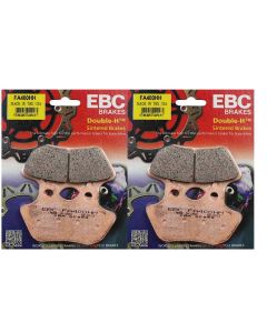 EBC Double H Sintered Harley-Davidson Works Front & Rear Brake Pad Set FA400HH
