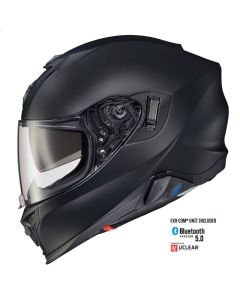 Scorpion EXO-T520 Solid w/ EXO-COM KIT Street Motorcycle Full Face Helmet